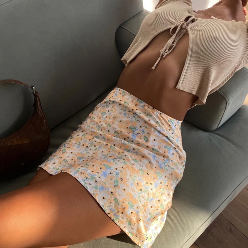 Princess Polly Fine Lines Mini Skirt